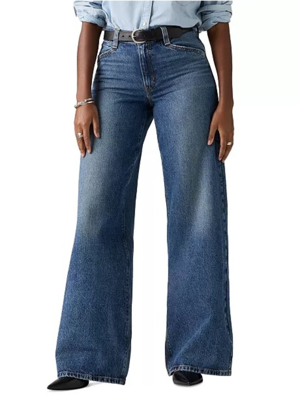 Levi’s 94 Baggy Wide-Leg Relaxed Denim Jeans